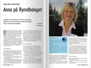 Anna Davour intervjuade Anna Rathsman för Populär Astronomi. Klicka för att läsa artikeln. (Foto: Ulf Jonsson)