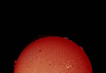 Merkurius korsar solen