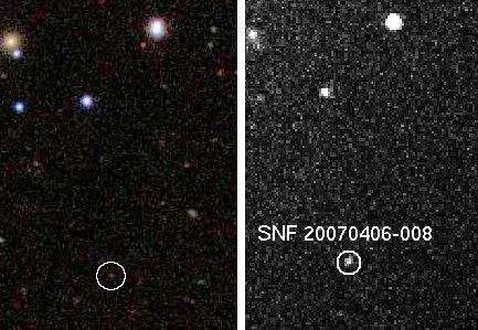 Bild: SDSS/A. Gal-Yam m. fl. Bild: SDSS/A. Gal-Yam m. fl.
