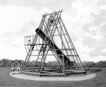 Herschels 20-fotsteleskop.