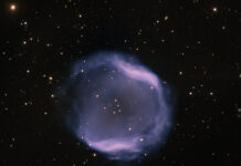 Astronomer på himlen, del 8: Jones nebulosa Jones 1. Bild: T.A. Rector/University of Alaska Anchorage, H. Schweiker/WIYN and NOAO/AURA/NSF