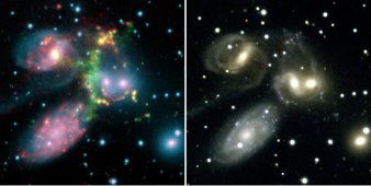 Bild: NASA/JPL-Caltech/Max-Planck Institute/P. Appleton (SSC/Caltech), N. A. Sharp/NOAO/AURA/NSF