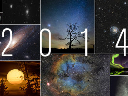 Galaxer i allas braxer! Här kommer 2014 årets bästa svenska astronomibilder