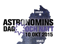 Så här stort blir Astronomins dag och natt 2015