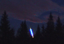 Häftig meteor lyste upp himlen över Mellansverige den 23 oktober