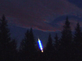Häftig meteor lyste upp himlen över Mellansverige den 23 oktober