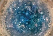 Jupiter – den gäckande jätten NASA/JPL-Caltech/SwRI/MSSS/Betsy Asher Hall/Gervasio Robles