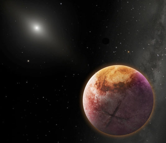 Bortom Pluto vittnar nya himlakroppar om att Planet 9 finns därute Bild: Robin Dienel