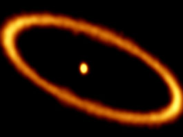 ALMA observerar hela Fomalhauts stoftring