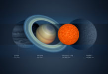Rekordliten stjärna är mindre än Jupiter