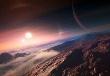 Har vi upptäckt den första exomånen? Bild: IAU/L. Calçada