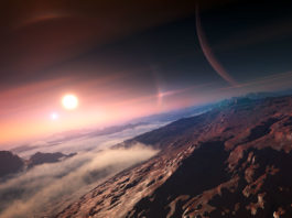Har vi upptäckt den första exomånen? Bild: IAU/L. Calçada
