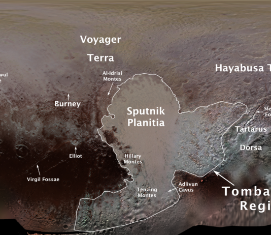 Plutos hjärta döps officiellt – Tombaugh Regio ett av 14 nya namn
