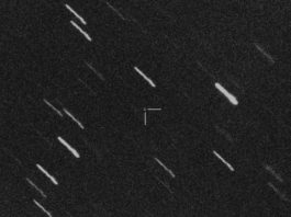 Interstellär asteroid på besök i solsystemet