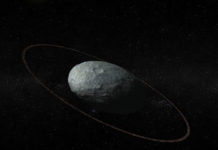 Dvärgplaneten Haumea har en ring