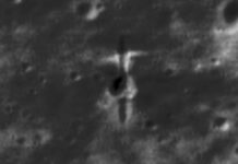LRO har sett den svenska månsonden SMART-1:s kraschplats