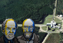 Nobelpris i fysik till LIGO och gravitationsvågorna från ”en galax långt, långt bort” Foto: LIGO-samarbetet; porträtt: © Nobel Media. Ill. N. Elmehed