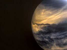 Sondens fantastiska nya bilder på Venus Bild: JAXA / ISAS / DARTS / Damia Bouic.