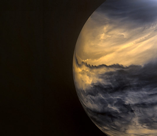 Sondens fantastiska nya bilder på Venus Bild: JAXA / ISAS / DARTS / Damia Bouic.