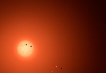 Nya uppgifter om Trappist-1-planeternas kompositioner och atmosfärer