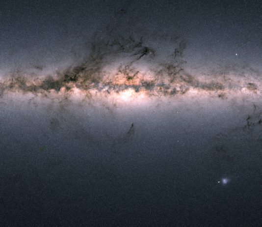 En miljard stjärnor glänser i Gaia:s nya karta – astronomerna häpnar Bild: ESA/Gaia/DPAC