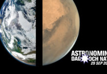 Maxat med Mars på Astronomins dag och natt 2018 – så hittar du festivalens alla höjdpunkter Temat för Astronomins dag och natt är Röd planet, blå planet. Bilder: Jorden: NASA Visible Earth (källa); Mars: ISRO / ISSDC / Emily Lakdawalla (CC BY-NC-SA 3.0; källa)