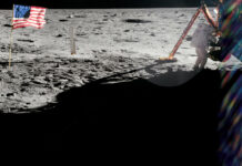 Amerikanska astronauter åter på månen inom fem år, enligt Vita Huset Bild från NASA:s Apollo 11-arkiv. Bildkälla: NASA