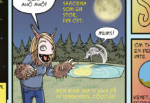Möt Populär Astronomis serietecknare Yvette Gustafsson på Vetenskapsfestivalen 2019 Infosfären i Populär Astronomi 2019/1. Bild: © Yvette Gustafsson