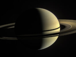 Solsystemets himlakroppar: Saturnus Bild: NASA/JPL-Caltech/Space Science Institute