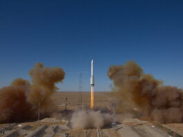 Rysk röntgensatellit rivstartar med Vintergatans centrum Spektr-RG skjuts upp. Foto: Roscosmos