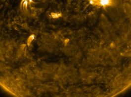Se Merkurius korsa solen den 11 november 2019 Bild: SDO/NASA