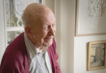 Gunnar Larsson-Leander, astronom, professor, stjärnforskare, blev 101 år Foto: D. Dravins