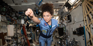 Jessica Meir snart tillbaka i omloppsbanan – se presskonferensen inför resan Foto: NASA