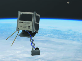 Första satelliten av trä snart i rymden WISA Woodsat satelliten