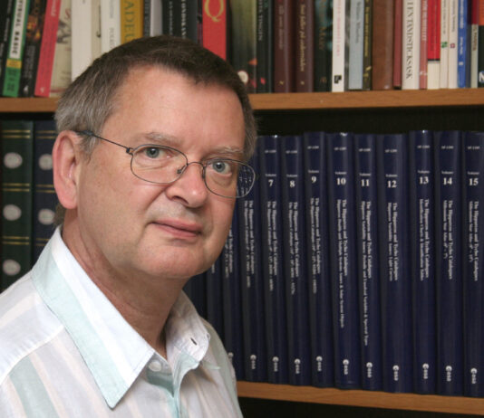 Lennart Lindegren blev 2022 års mottagare av Shaw-priset