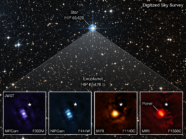 James Webb-teleskopet ser sin första exoplanet