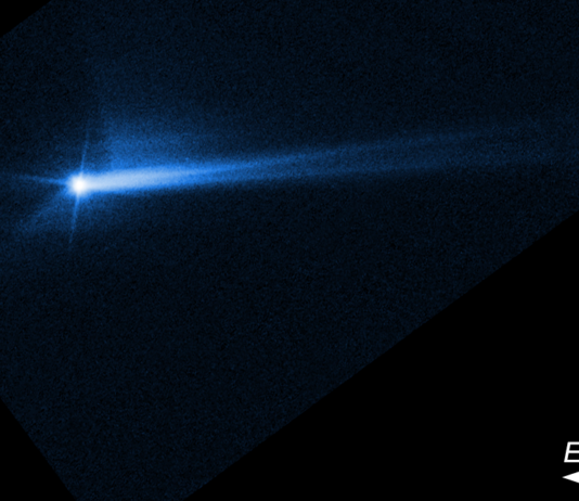 Resultat från VLT-observationer av Darts asteroidkrock