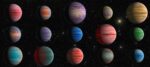 Artist’s Impression of 25 Hot Jupiters