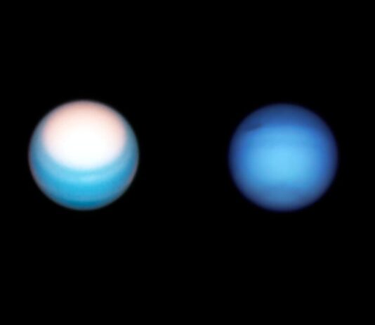 Hubble hjälper till att förklara isjättarnas olika färger