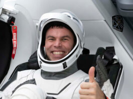 Marcus Wandt redo för rymden om 6 dagar Marcus Wandt är redo att färdas till rymden. Bild: Space X
