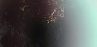 Blått spöke förbereder för en framtid på månen