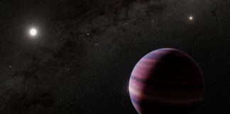 Möjlig gasjätte sedd vid grannstjärna