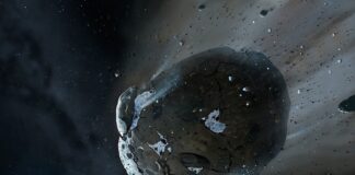 Rekordgammal vit dvärg slukar rester av planet