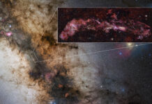 Vintergatans extrema inre avslöjas i rekordbild