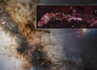 Vintergatans extrema inre avslöjas i rekordbild