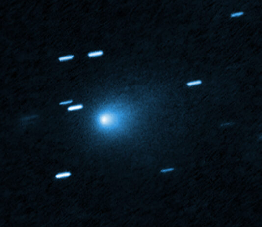 Interstellär gäst i solsystemet kan vara 10 miljarder år gammal Bild: NASA, ESA, David Jewitt (UCLA); Image Processing: Joseph DePasquale (STScI)