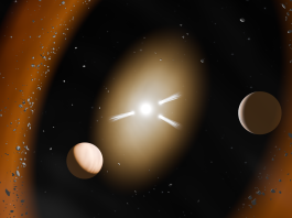 Kan exokometer vara vattenkällor i unga planetsystem?
